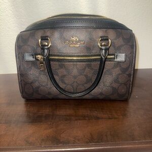 Coach Brown and Black Women's Bag